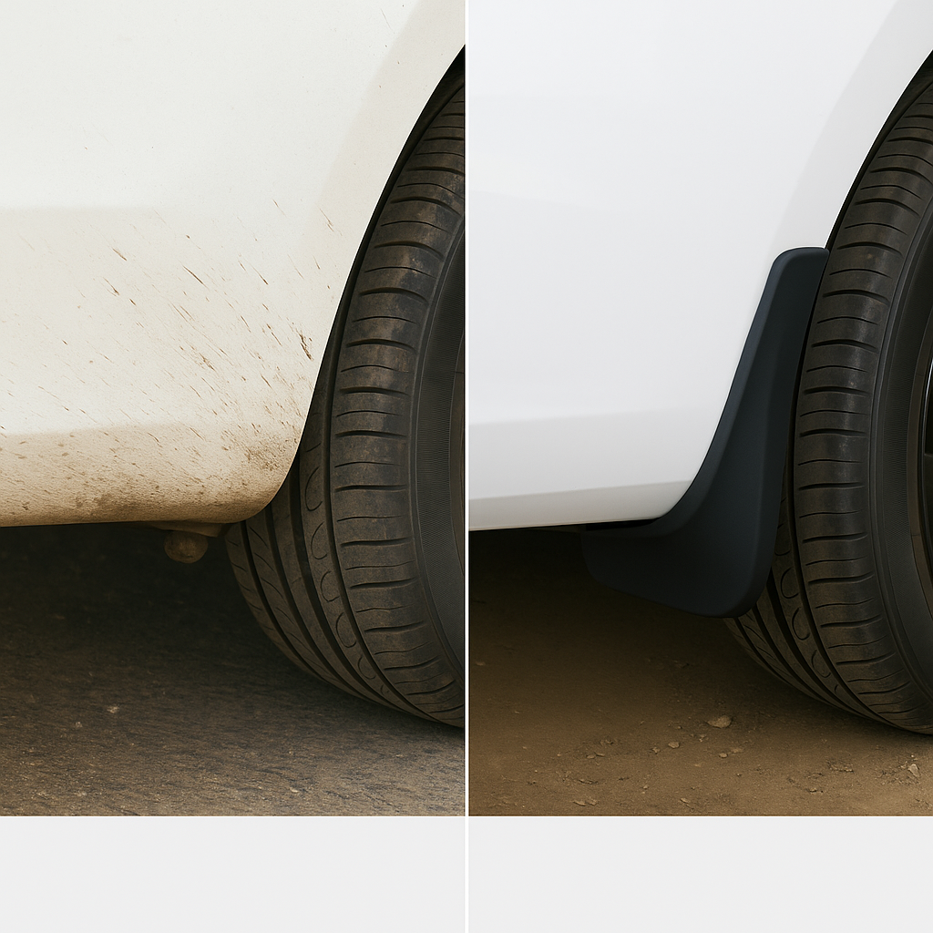 حل ساهل باش ماتوسخش ‏سيارتك 🚘