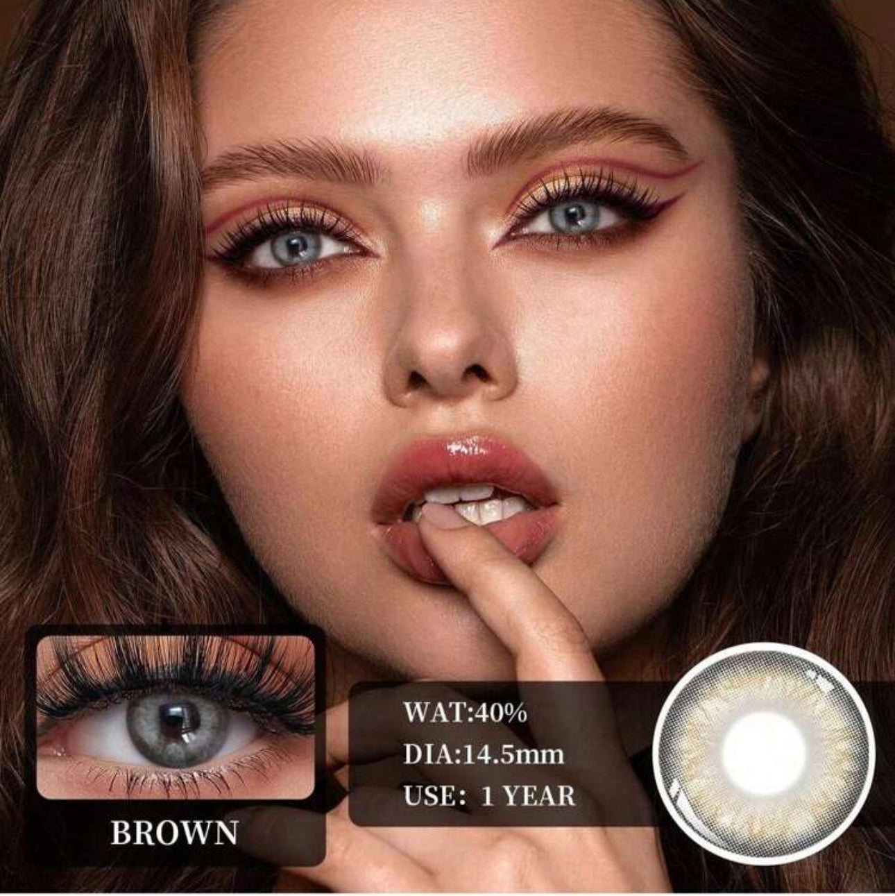 ✨ عيونك تحكي ✨… زينيهم بعدسات ألوان ساحرة 😍 !